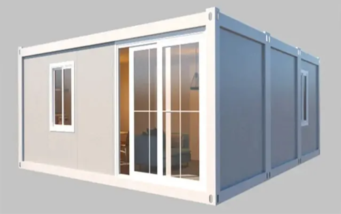 6M X 9M x 2.8m = 54sqm Modular Granny Flat Detachable Container House DIY Package