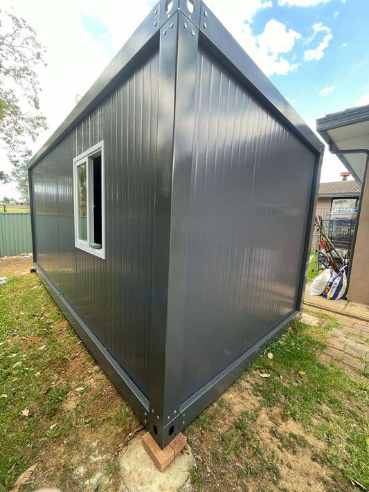 6m x 3.5m = 21sqm Detachable Prefab Container Home Container House DIY * Build Yourself KIT