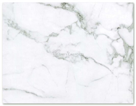 Imitation PVC Marble Sheet Off-White 2.9m x 1.2m x 3mm