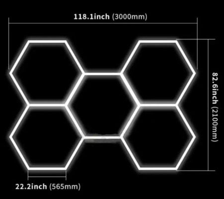 5 Hex Lighting Kit - 3 Pin Australian Standard