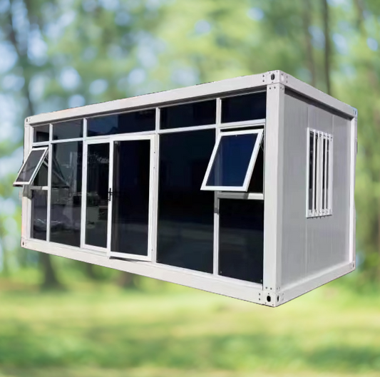 6m x 3m 2.8m Glass Faced Office Site Detachable Container House DIY Package