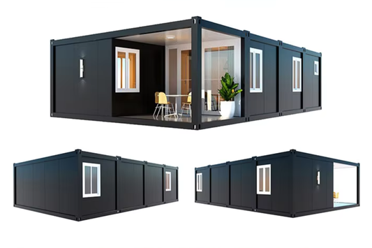 6M X 13.2M x 2.8m = 79.2sqm Modular Granny Flat Detachable Container House DIY Kit Package