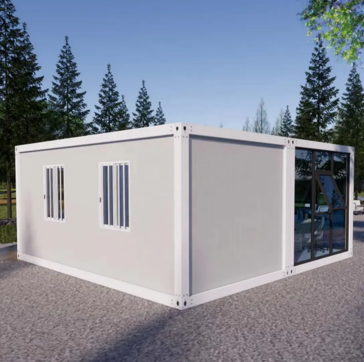 6m x 6.6m x 2.8m = 39.6sqm Modular Granny Flat Detachable Container House DIY Package