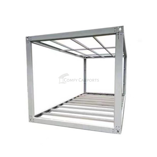 6m x 3m Powder Coated Grey Container Frame