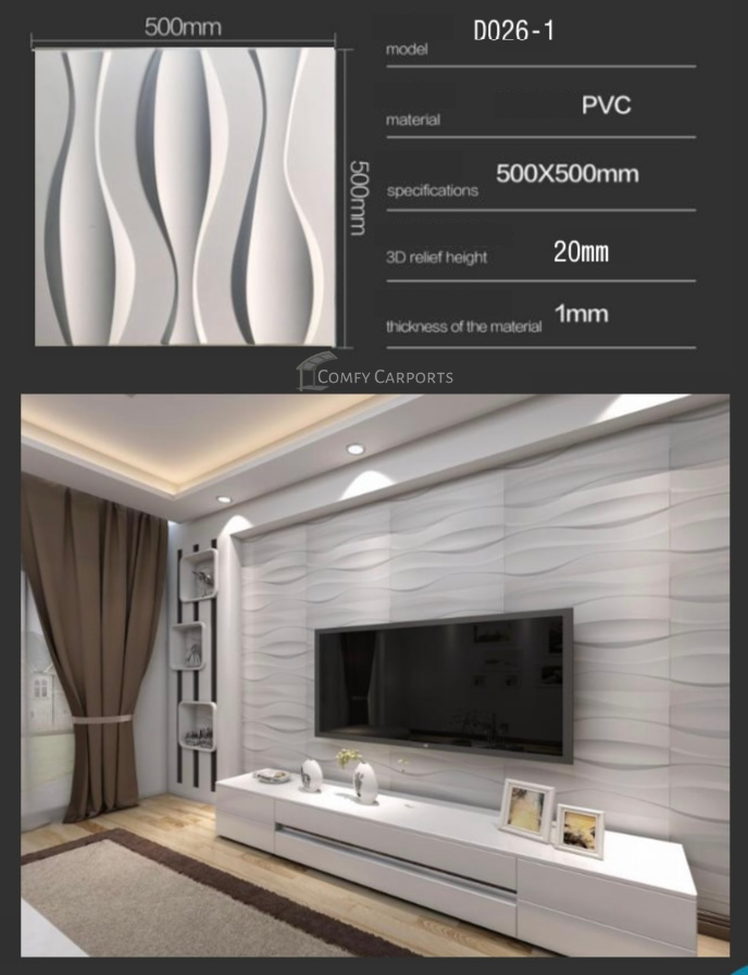 Wavie 3D Wall Panels