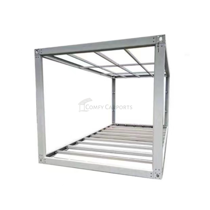 6m x 3m Powder Coated White Container Frame