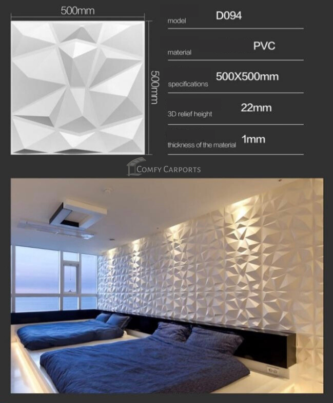 Triangle 3D Wall Panel