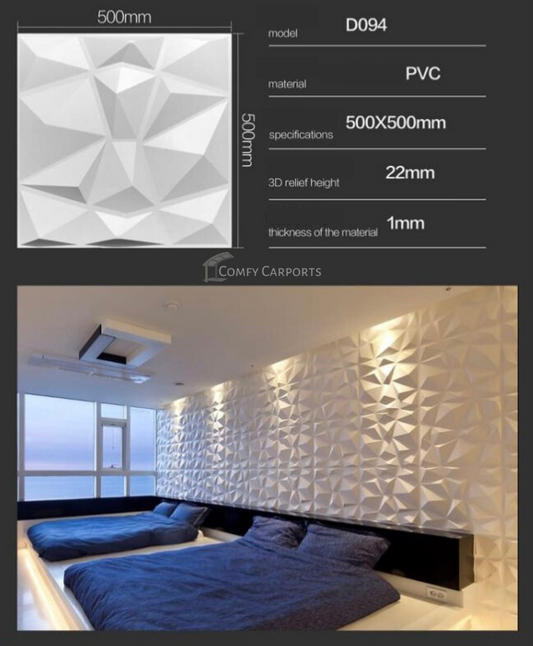 Triangle 3D Wall Panel