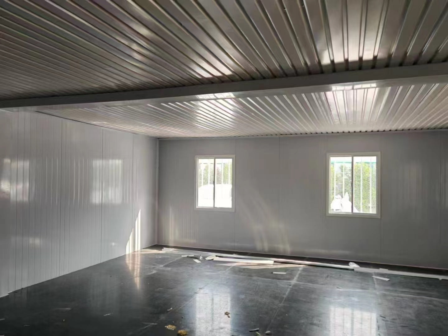 6m x 6.6m x 2.8m = 39.6sqm Modular Granny Flat Detachable Container House DIY Package