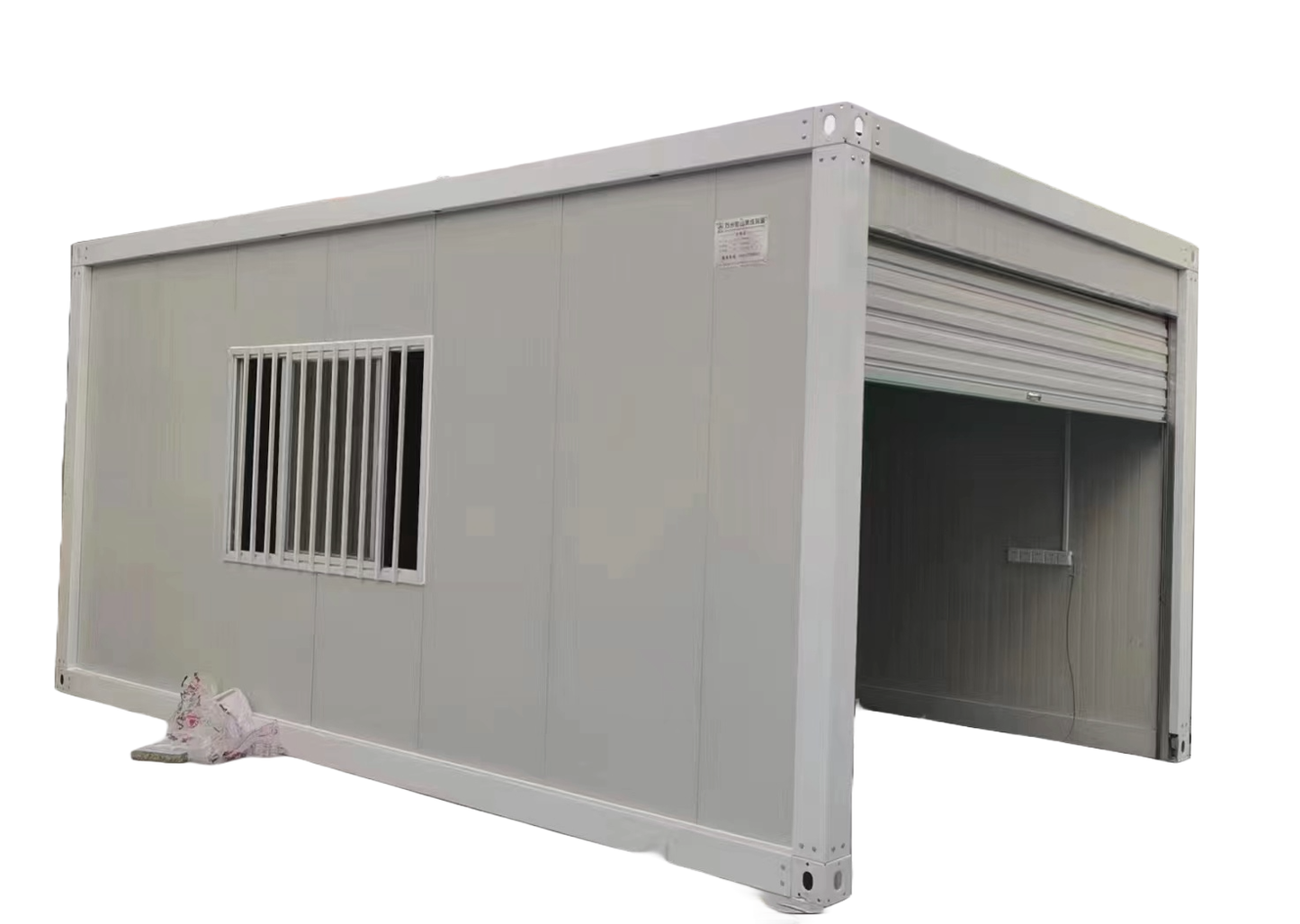 6M X 3.3M x 2.8M = 19.8sqm Detachable DIY Single Car Garage - Storage Shed 3.3m Roller Door